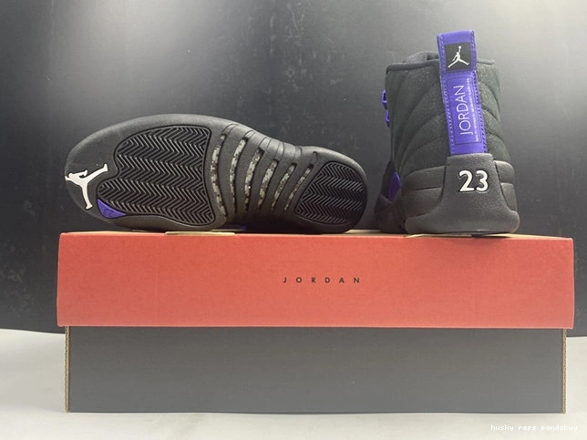 Rep Husky Unique Dark CT8013- Black Retro 12 4151 Concord Jordan 1025